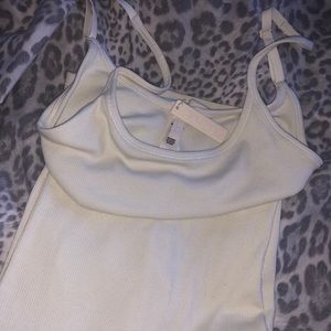 Skims cotton ribbed dress